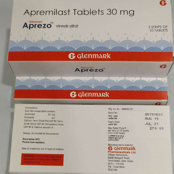 印度aprezo 阿普斯特 apremilast 仿制药 直邮价格 | 海拉hira官网